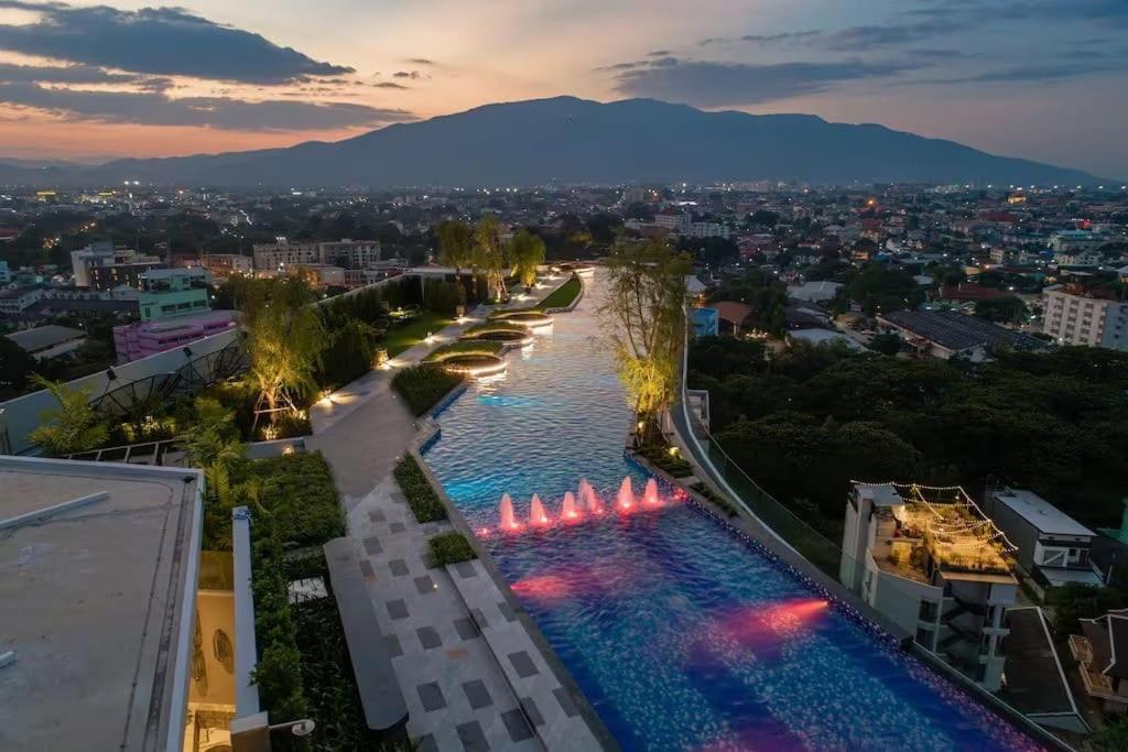 Astra Sky River无边泳池奢华温馨97㎡大三卧山景套房 Chiang Mai Exterior photo